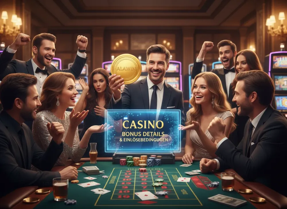 Alawin casino bonus Details und Einlösebedingungen